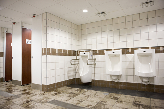 衛生的で快適な公衆トイレ